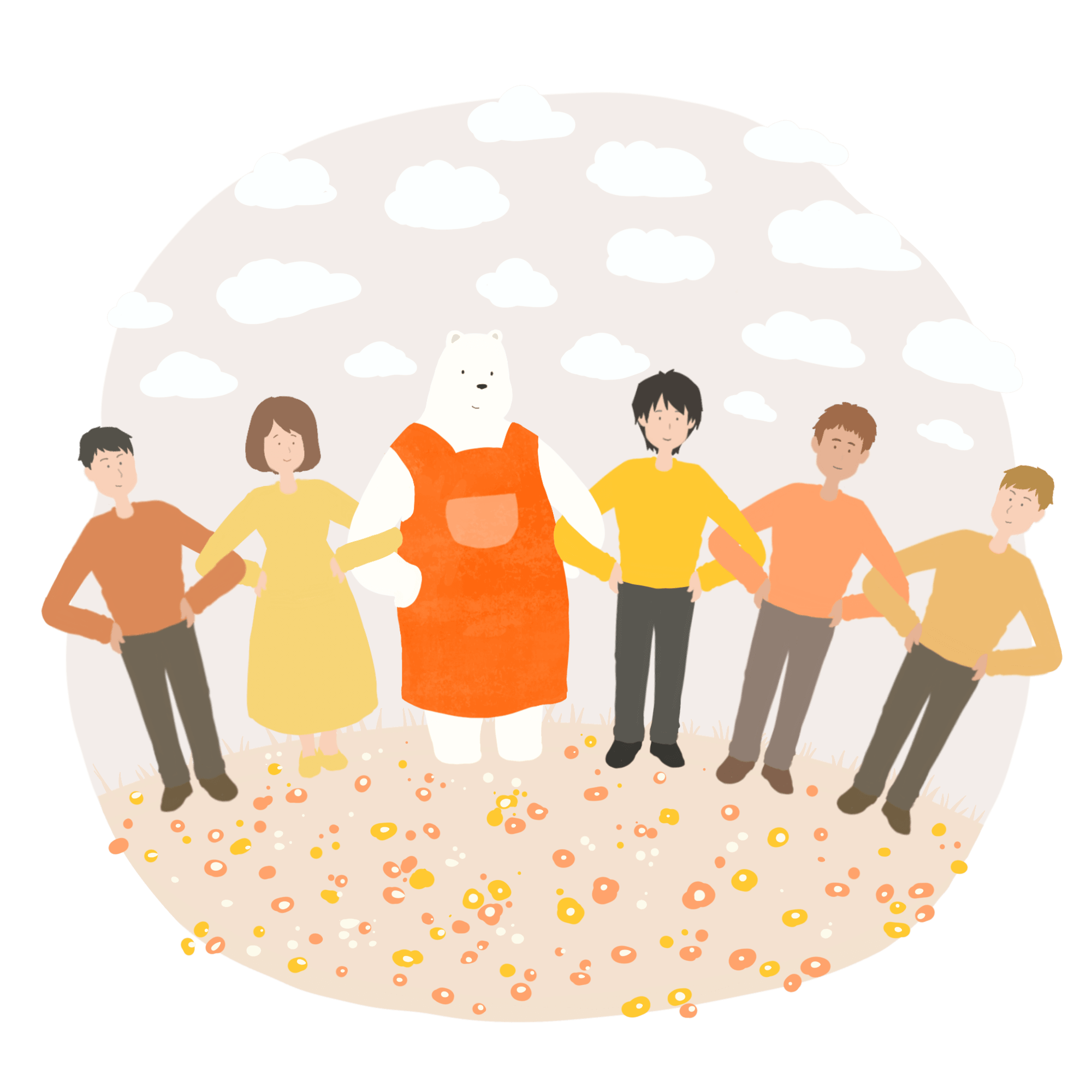 エコシステム製品取扱いリストのイラスト